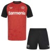 Officiële Voetbalshirt + Korte Broek Bayer 04 Leverkusen Thuis 2024-25 - Kids